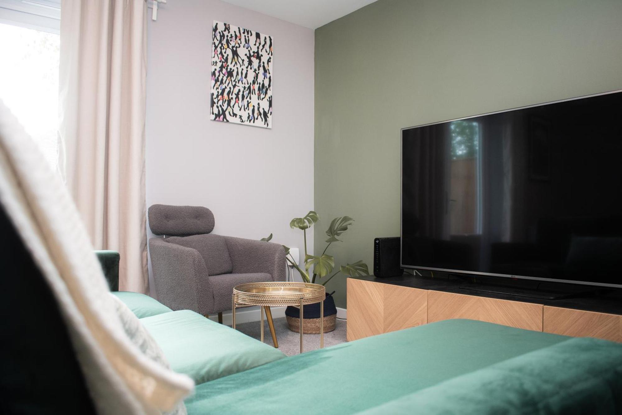 泰恩河畔纽卡斯尔Comfy Modern 3Br Semi Detached 400Mb Wifi Free Double Parking别墅 外观 照片