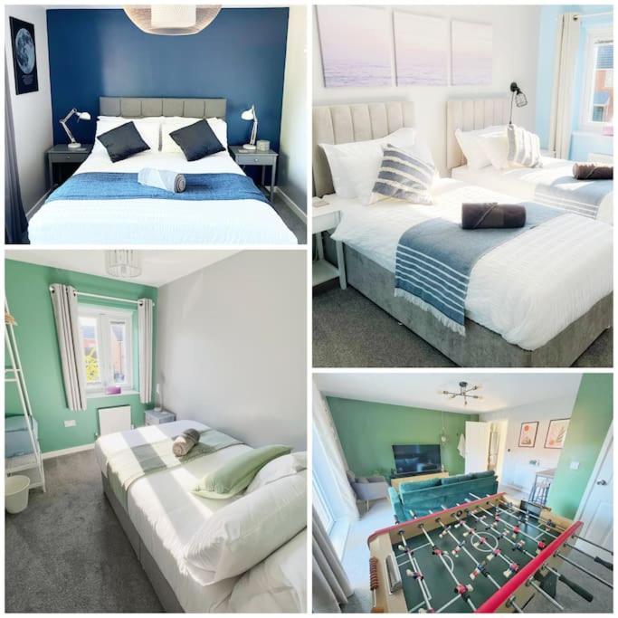 泰恩河畔纽卡斯尔Comfy Modern 3Br Semi Detached 400Mb Wifi Free Double Parking别墅 外观 照片